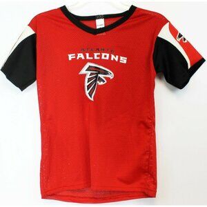 Franklin Atlanta Falcons Red Boys M Jersey Short Sleeves Mesh Breathable